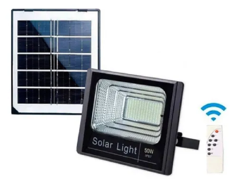 Miniatura 2 de Reflector Led Panel Carga Solar 50w